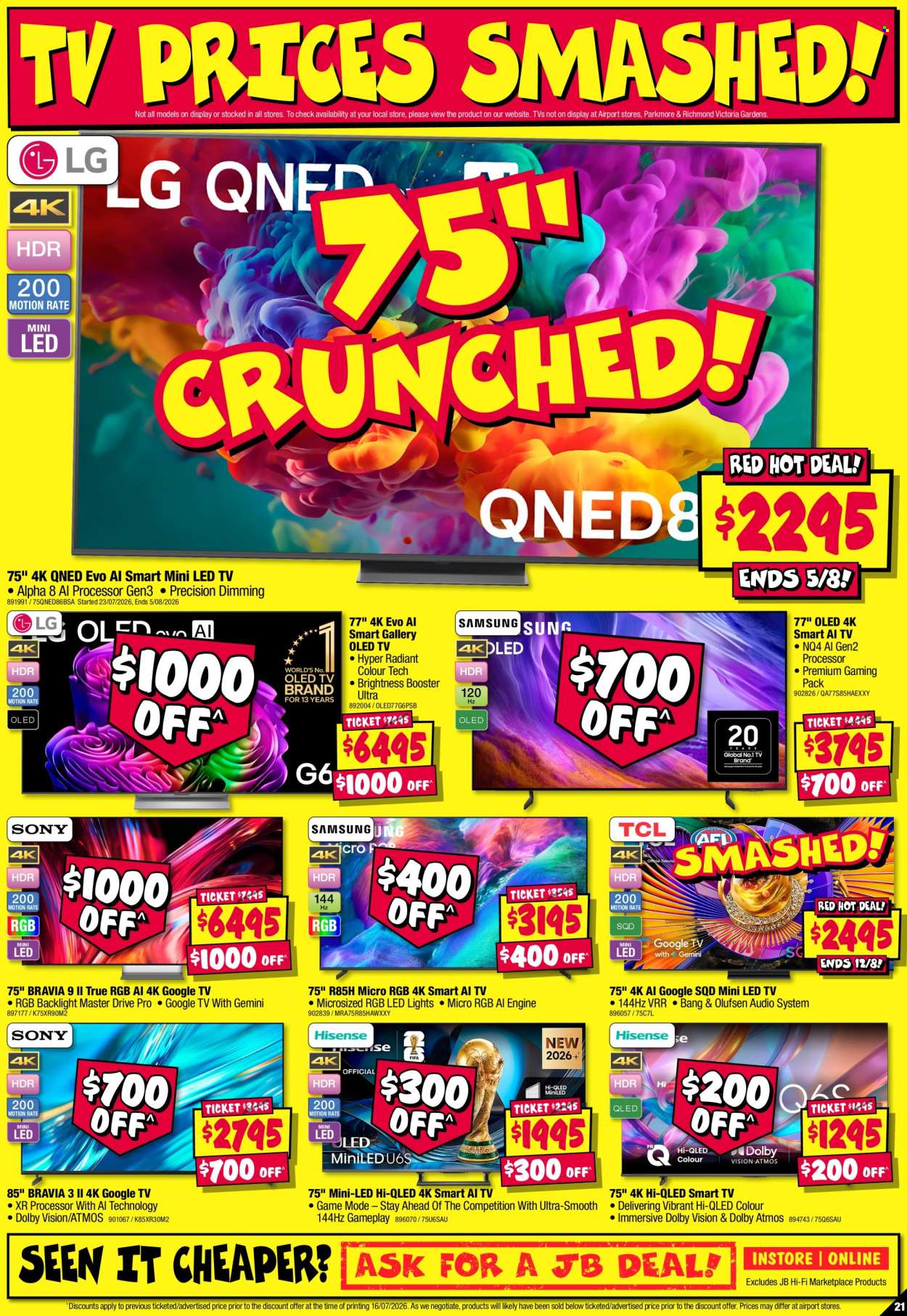 JB Hi-Fi catalogue - 30.7.2026 - 12.8.2026. Page 21