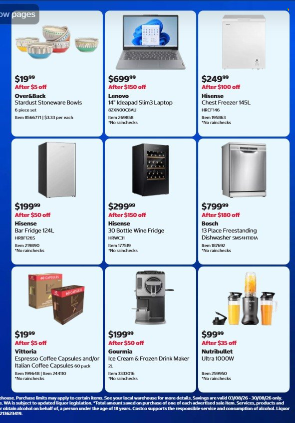 Costco catalogue - 3.8.2026 - 30.8.2026. Page 3