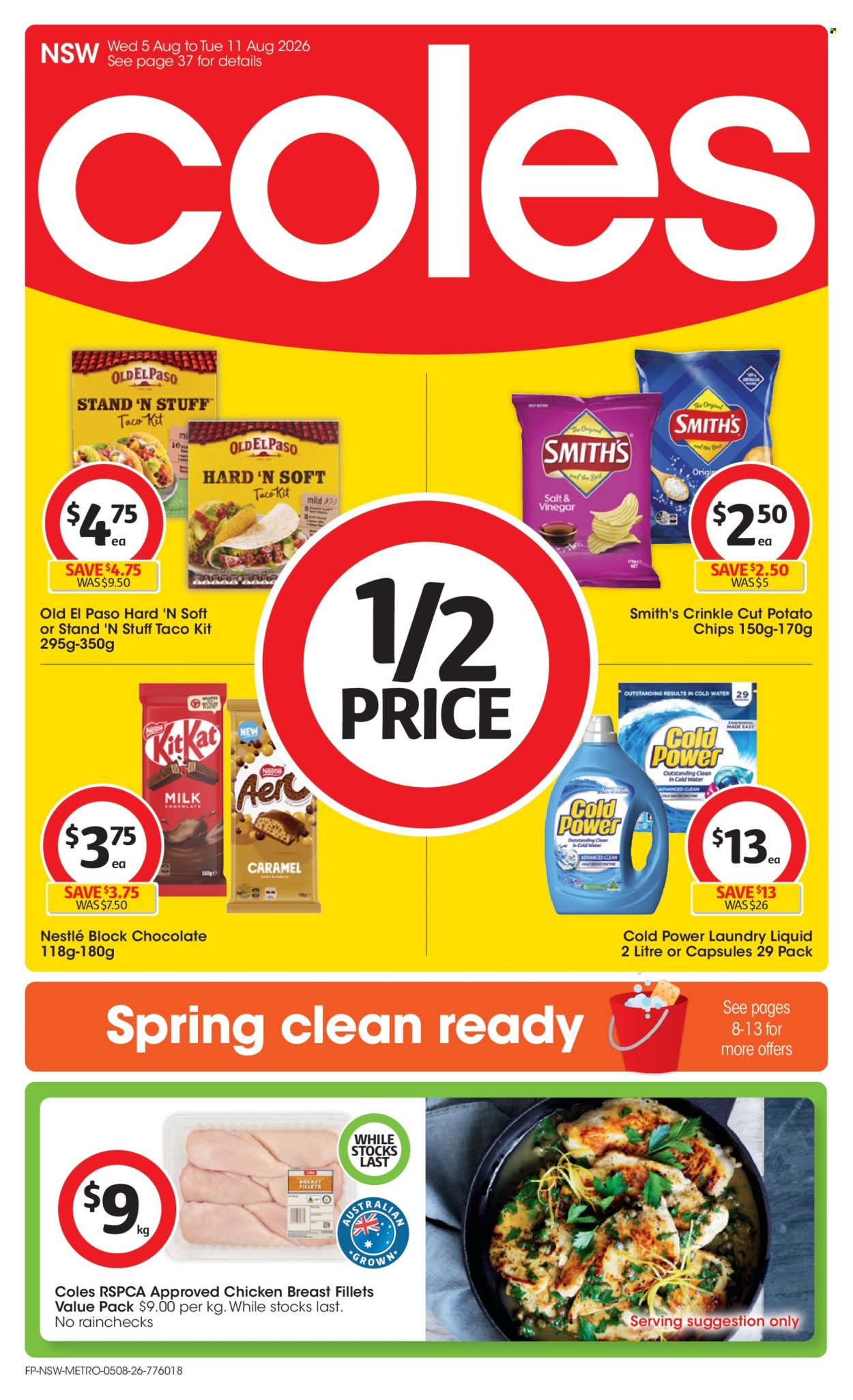 Coles catalogue - 5.8.2026 - 11.8.2026. Page 1