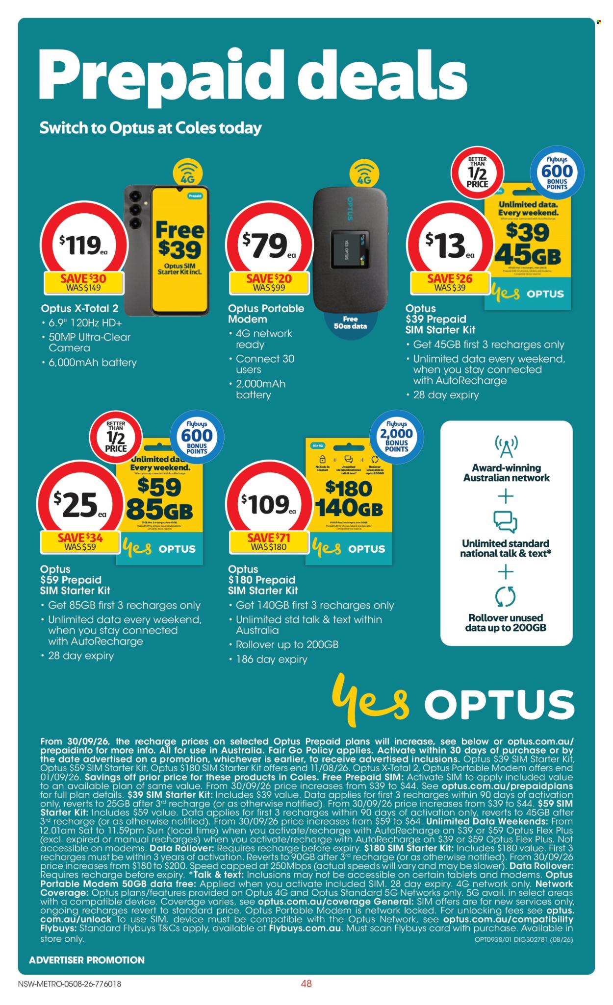 Coles catalogue - 5.8.2026 - 11.8.2026. Page 48