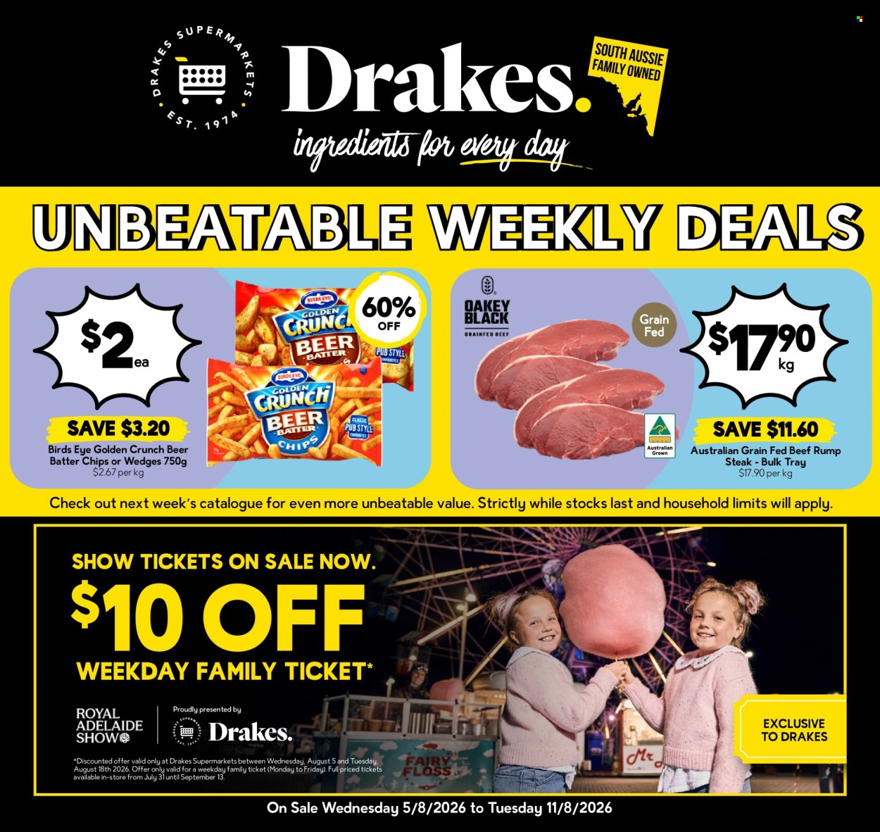 Drakes catalogue - 5.8.2026 - 11.8.2026. Page 1
