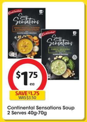 Continental Sensations Soup