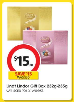 Lindt Lindor Gift Box 232g-235g
