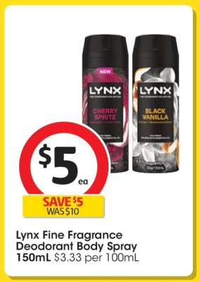 Lynx Fine Fragrance Deodorant Body Spray
