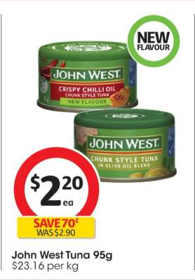 John West Tuna 95g