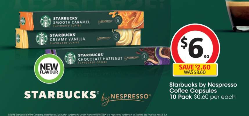 Starbucks by Nespresso Coffee Capsules