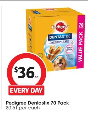 Pedigree Dentastix 70 Pack