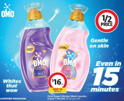 Omo Expert Wonder Wash Laundry Liquid
