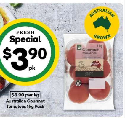 Australian Gourmet Tomatoes 1 kg Pack