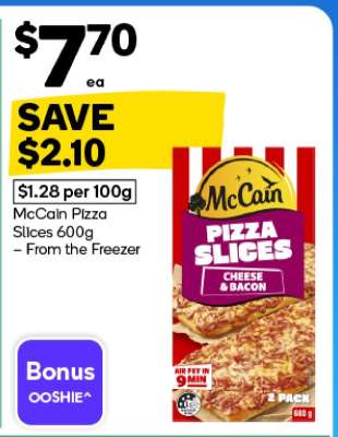 McCain Pizza Slices 600g