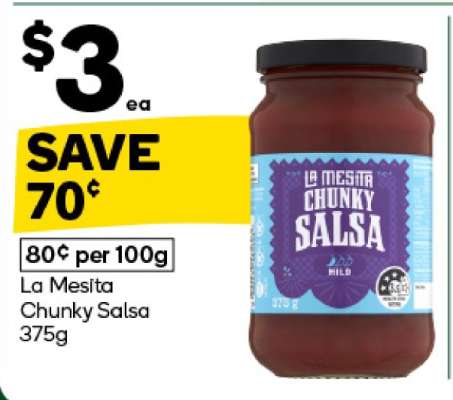 La Mesita Chunky Salsa