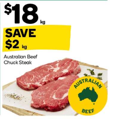 Australian Beef Chuck Steak