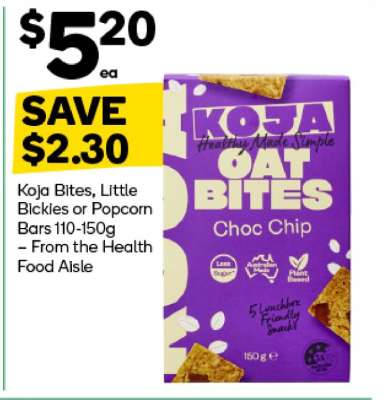 Koja Oat Bites Choc Chip