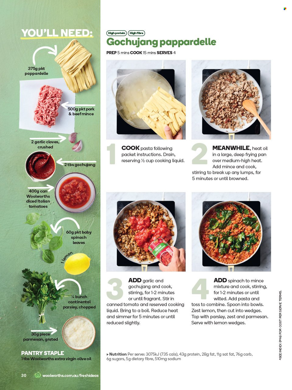 Woolworths catalogue - 1.8.2026 - 31.8.2026. Page 30