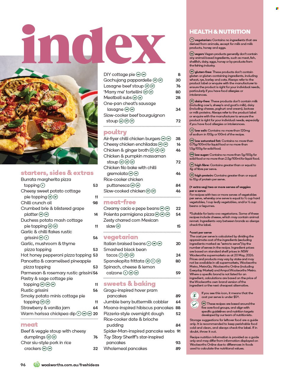 Woolworths catalogue - 1.8.2026 - 31.8.2026. Page 96