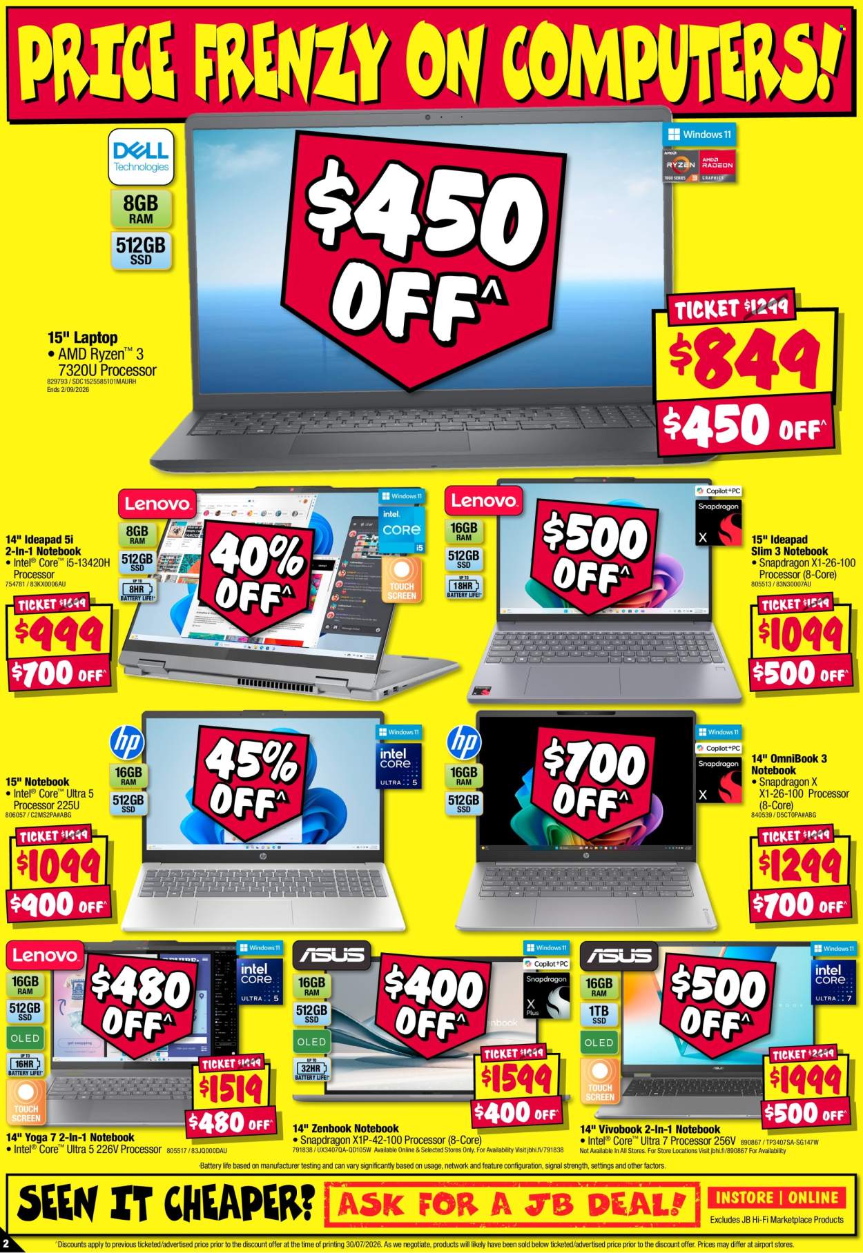 JB Hi-Fi catalogue - 13.8.2026 - 26.8.2026. Page 2