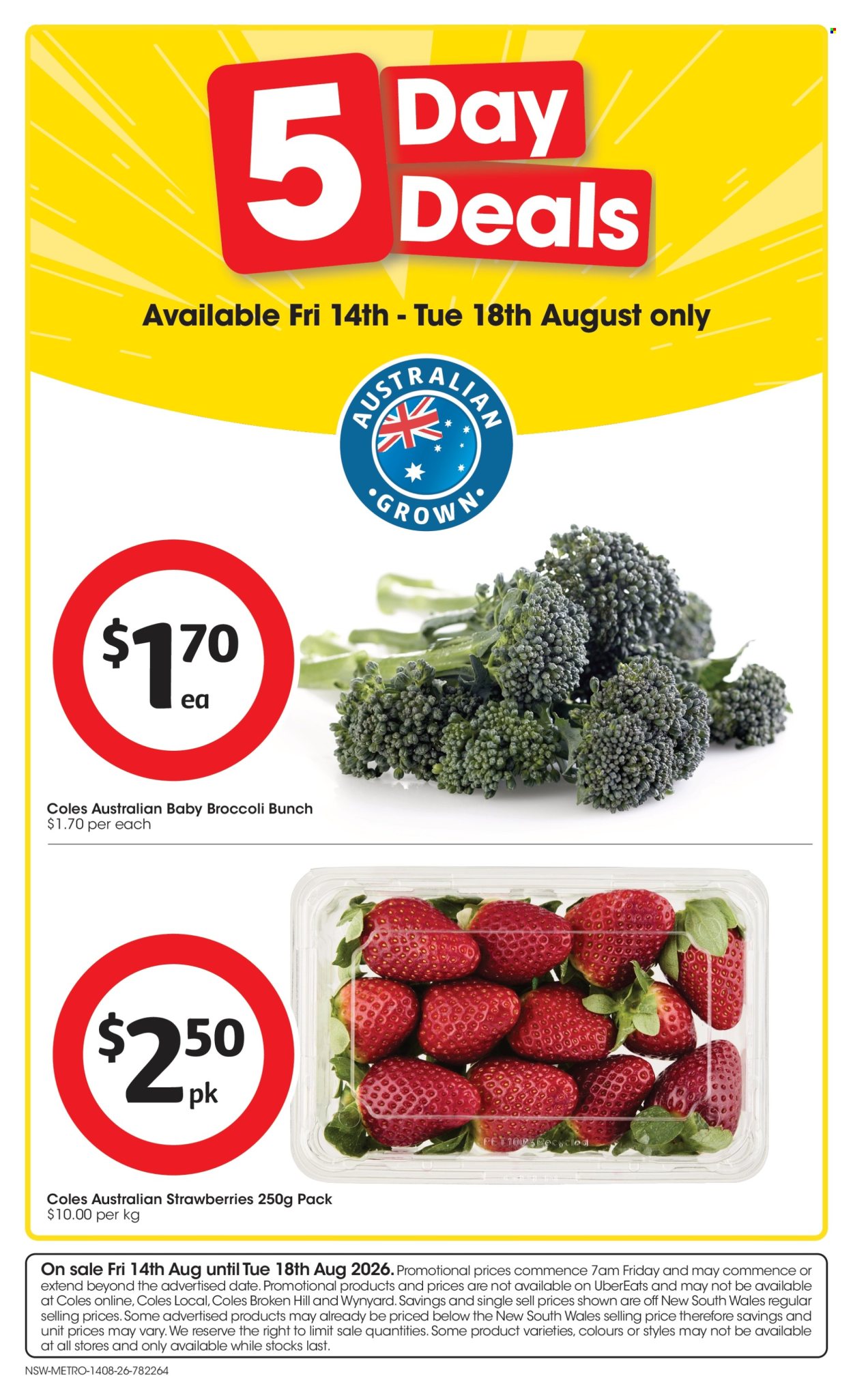 Coles catalogue - 19.8.2026 - 25.8.2026. Page 1