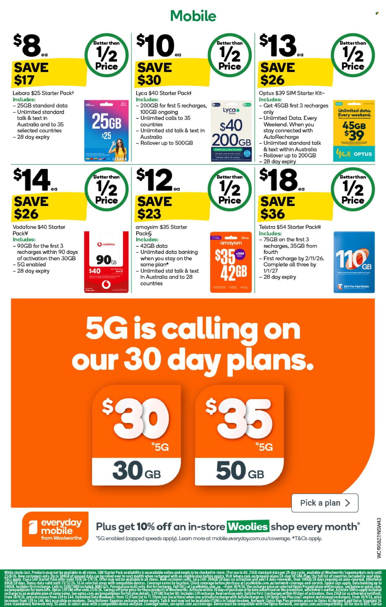 Woolworths catalogue - 19.8.2026 - 25.8.2026. Page 43