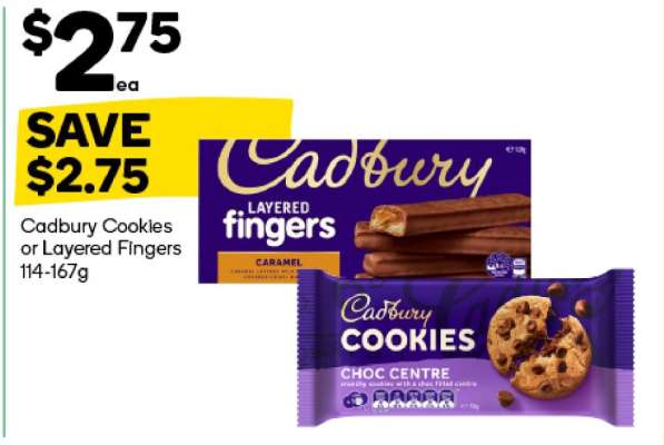 Cadbury Cookies or Layered Fingers