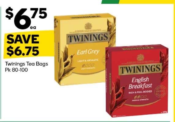 Twinings Tea Bags Pk 80-100