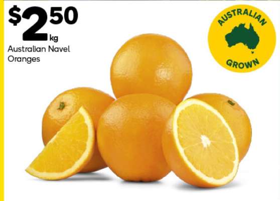 Australian Navel Oranges
