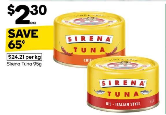 Sirena Tuna 95g