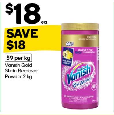 Vanish Gold Stain Remover Powder 2 kg