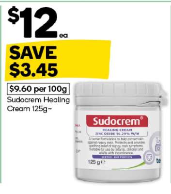 Sudocrem Healing Cream 125g