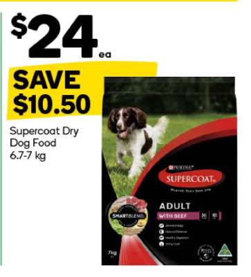 Supercoat Dry Dog Food 6.7-7 kg