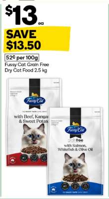 Fussy Cat Grain Free Dry Cat Food 2.5 kg