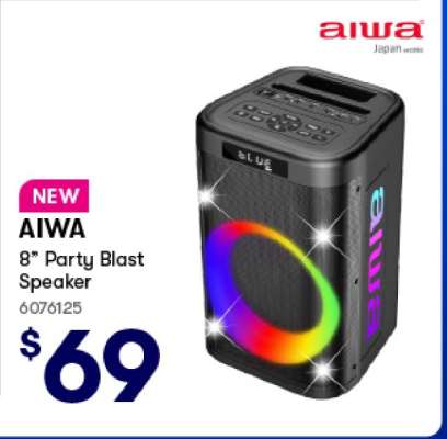 AIWA 8” Party Blast Speaker