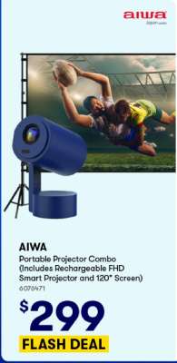 AIWA Portable Projector Combo