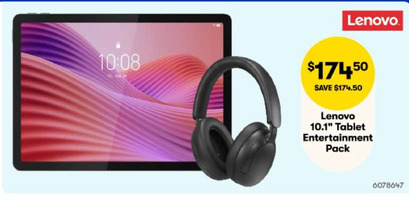 Lenovo 10.1" Tablet Entertainment Pack