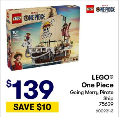 LEGO® One Piece Going Merry Pirate Ship 75639