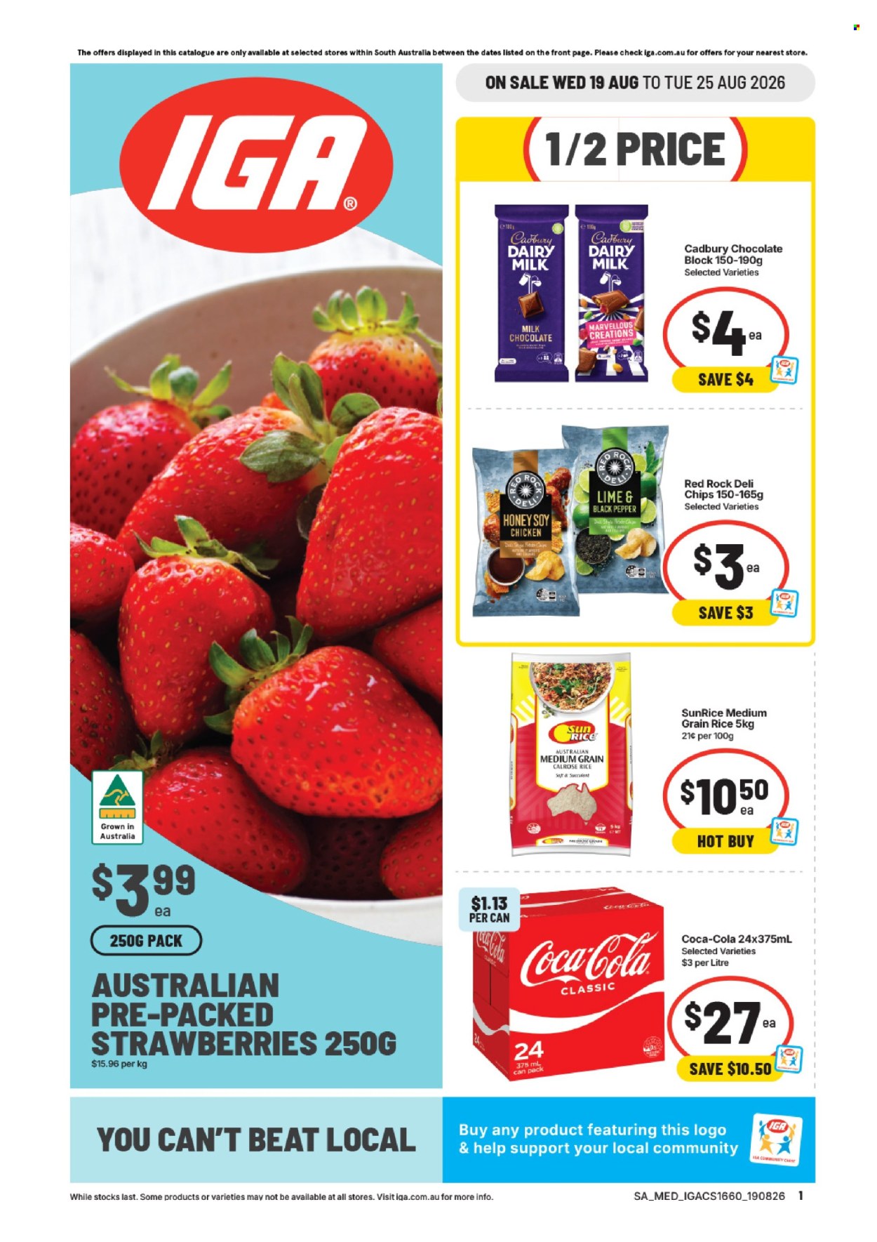 IGA catalogue - 19.8.2026 - 25.8.2026. Page 1