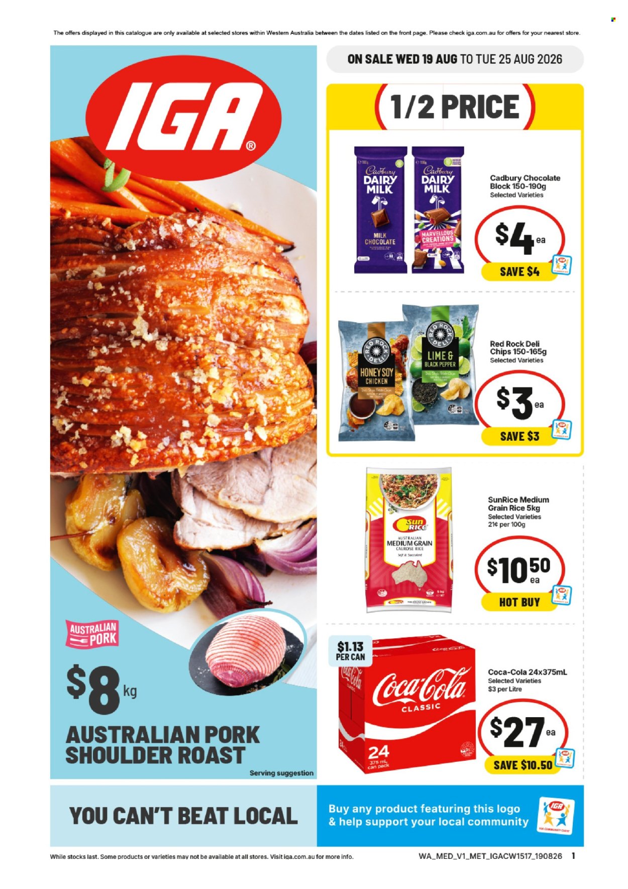 IGA catalogue - 19.8.2026 - 25.8.2026. Page 1