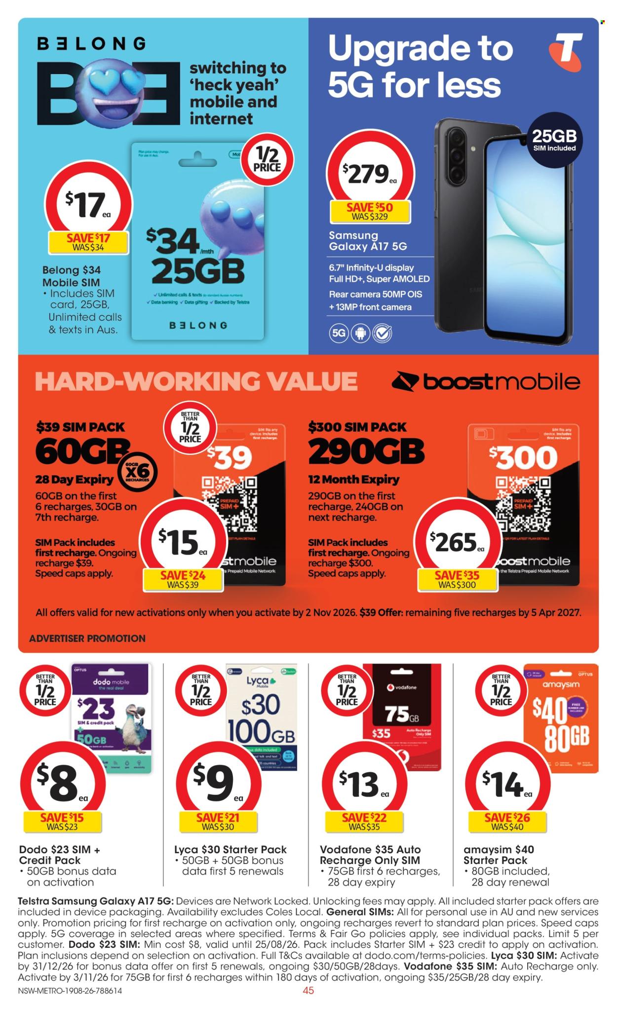 Coles catalogue - 19.8.2026 - 25.8.2026. Page 45