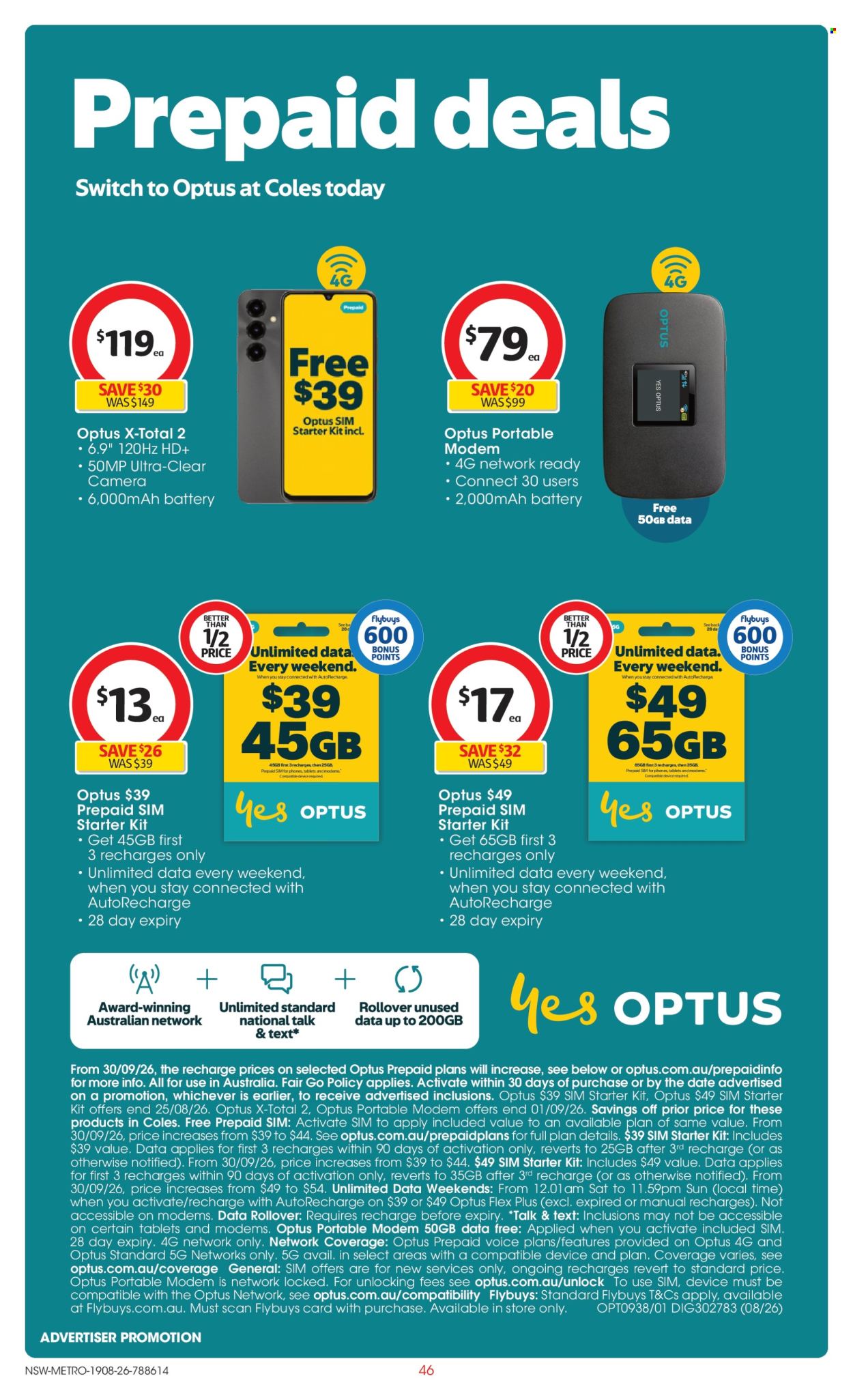 Coles catalogue - 19.8.2026 - 25.8.2026. Page 46