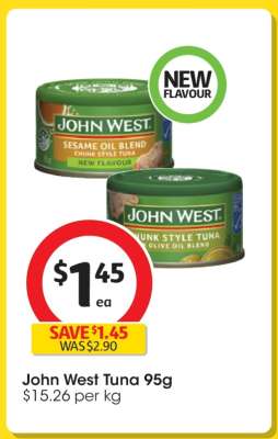 John West Tuna 95g