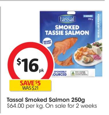 Tassal Smoked Salmon 250g