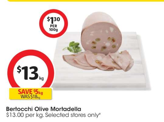 Bertocchi Olive Mortadella