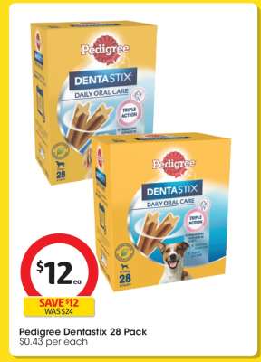 Pedigree Dentastix 28 Pack