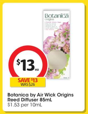 Botanica by Air Wick Origins Reed Diffuser 85mL
