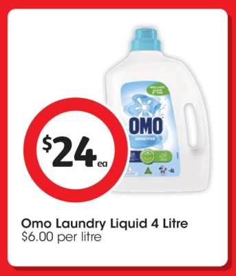 Omo Laundry Liquid 4 Litre