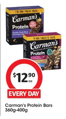 Carman's Protein Bars