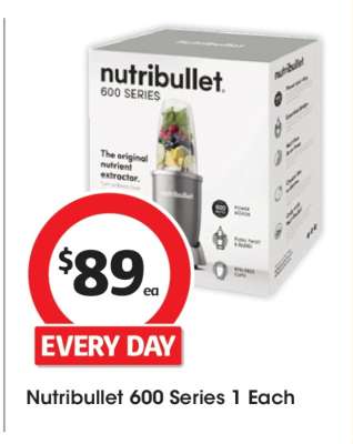 Nutribullet 600 Series 1 Each