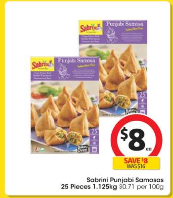 Sabrini Punjabi Samosas