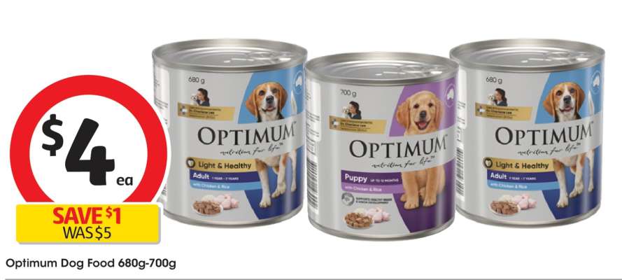 Optimum Dog Food 680g-700g