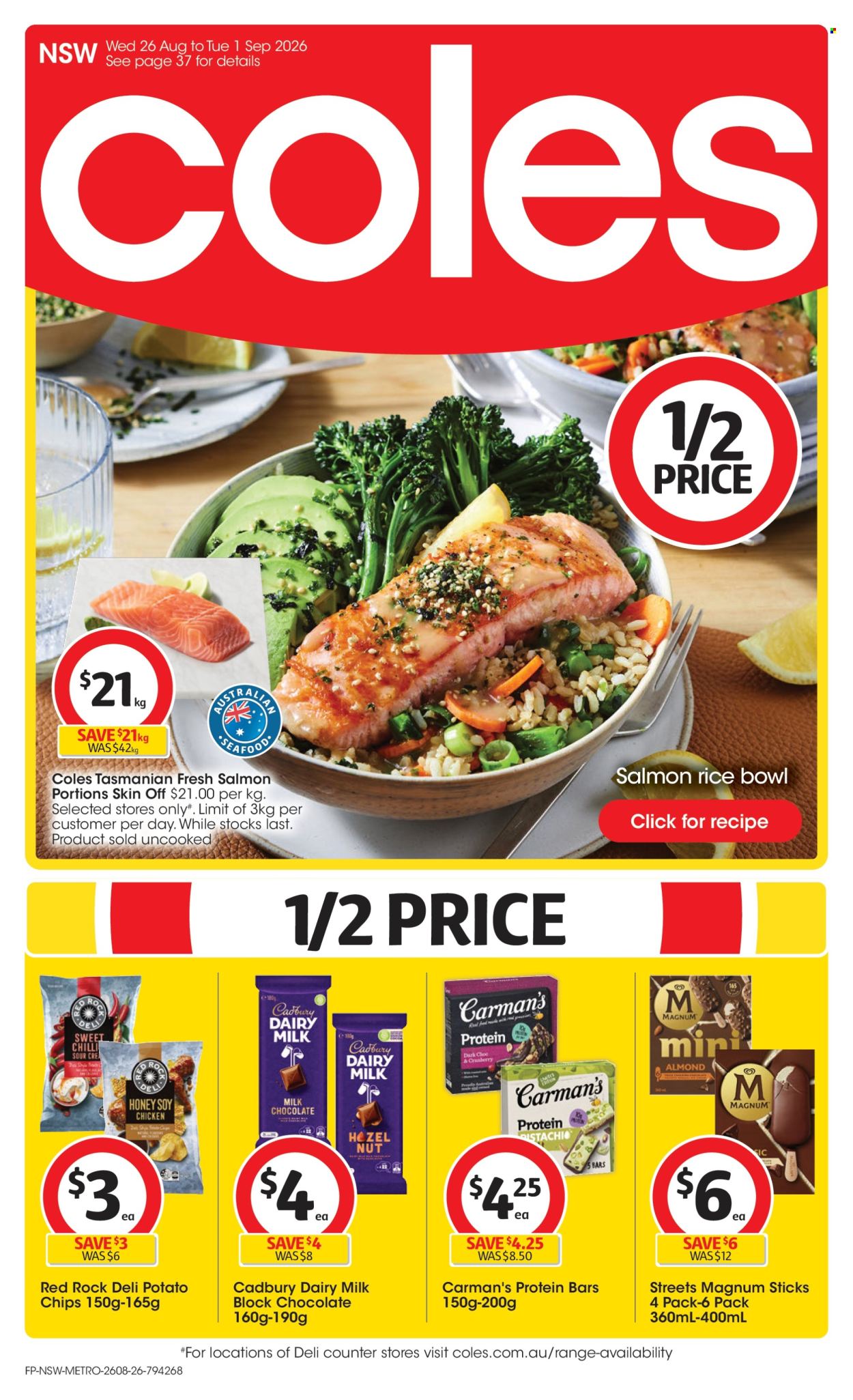 Coles catalogue - 26.8.2026 - 1.9.2026. Page 1