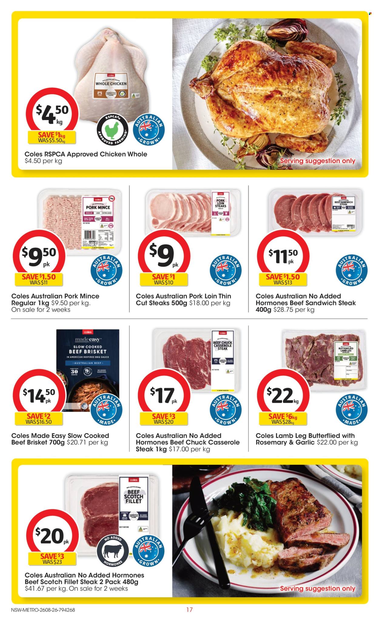 Coles catalogue - 26.8.2026 - 1.9.2026. Page 17